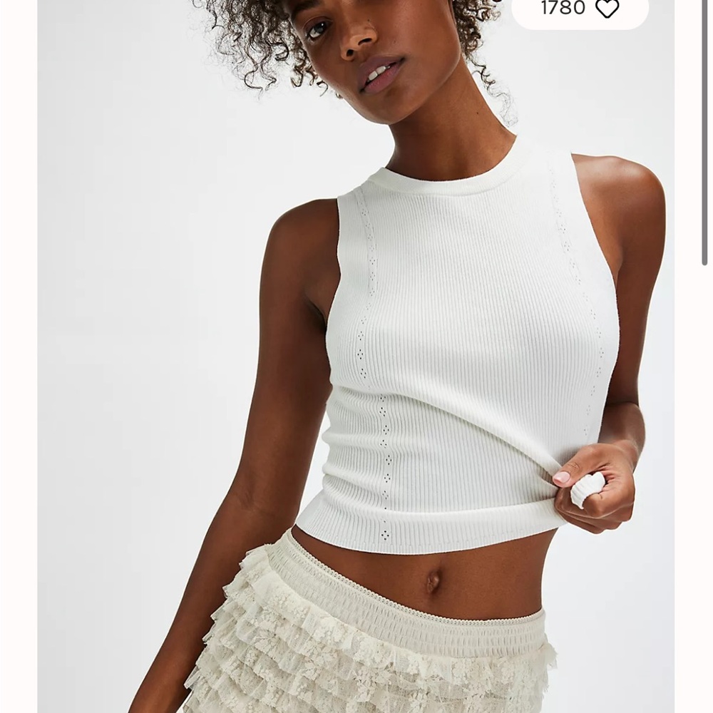 Free People A Look Back Swit Cami - ivory